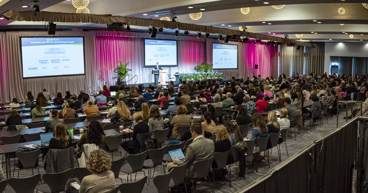 Lynn Sage Breast Cancer Symposium in progress (2025)